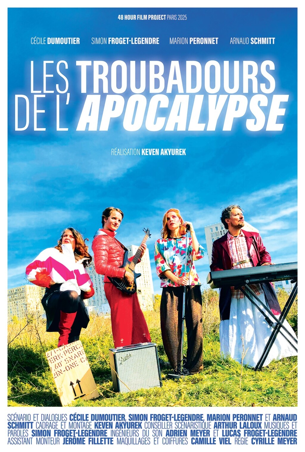 Filmposter for Les Troubadours de l'Apocalypse